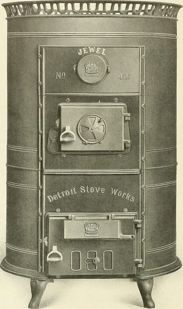 An illustration from Jewel stoves, ranges, and furnaces, 1911, leaf 223