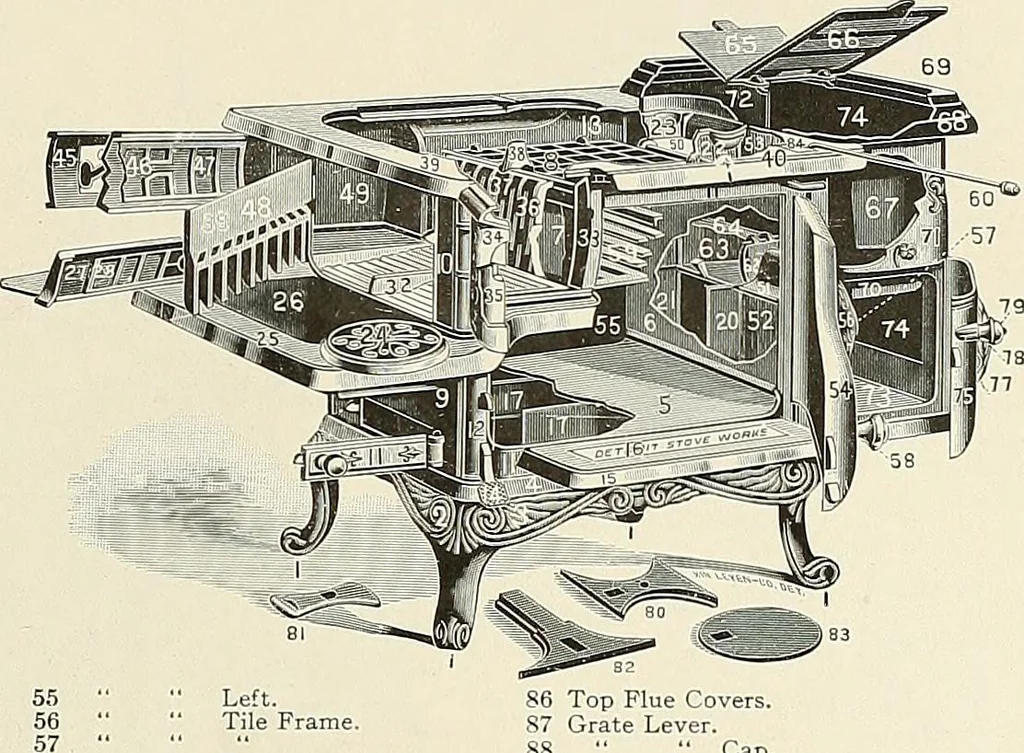An illustration from Jewel stoves, ranges, and furnaces, 1911, leaf 228
