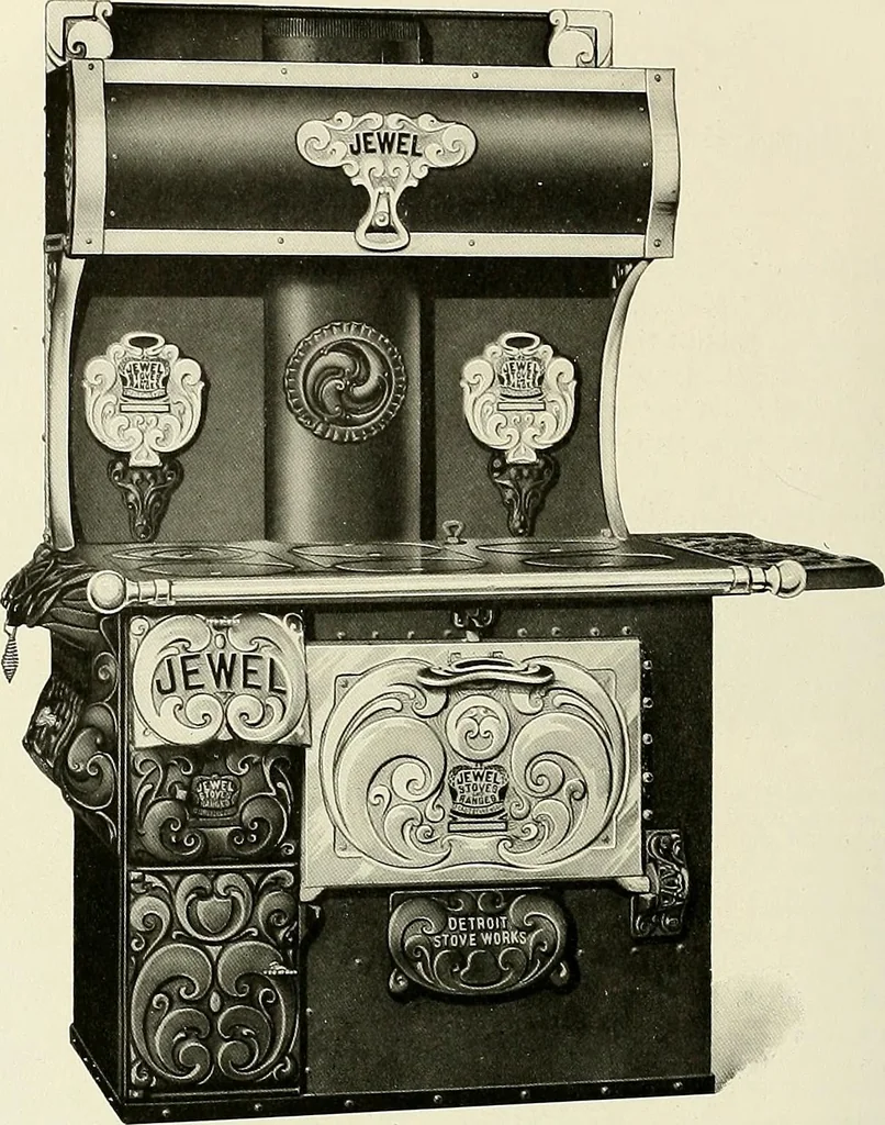 An illustration from Jewel stoves, ranges, and furnaces, 1911, leaf 23