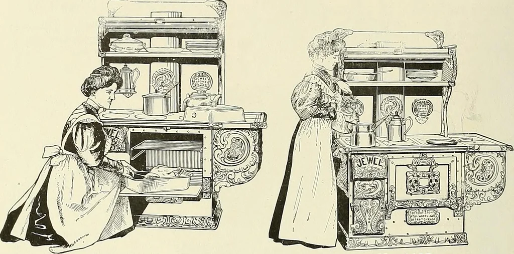 An illustration from Jewel stoves, ranges, and furnaces, 1911, leaf 231