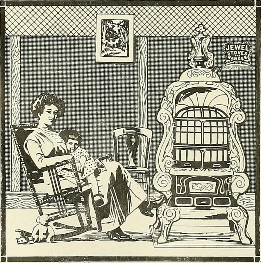 An illustration from Jewel stoves, ranges, and furnaces, 1911, leaf 231