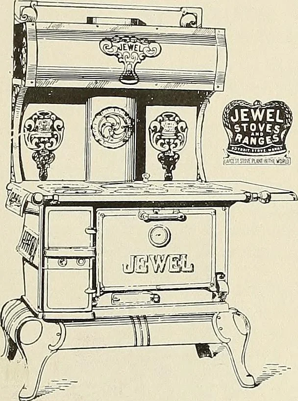 An illustration from Jewel stoves, ranges, and furnaces, 1911, leaf 232