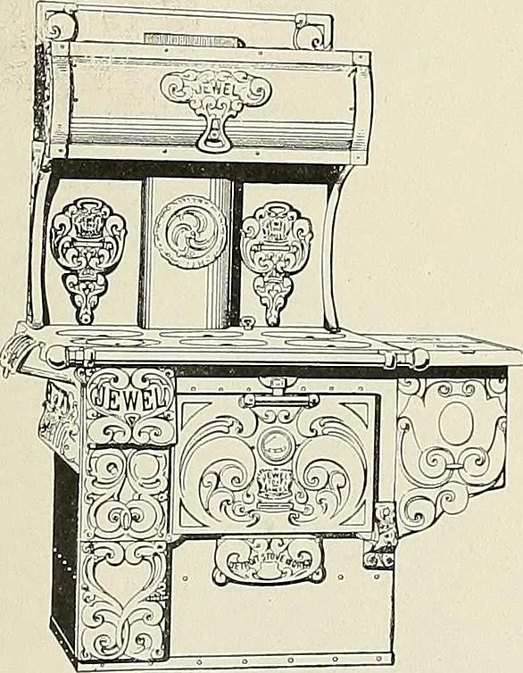 An illustration from Jewel stoves, ranges, and furnaces, 1911, leaf 232