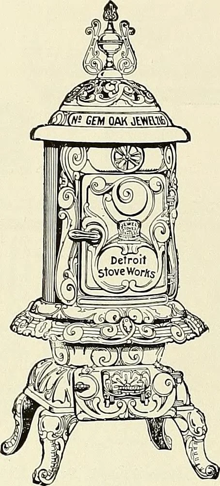 An illustration from Jewel stoves, ranges, and furnaces, 1911, leaf 233