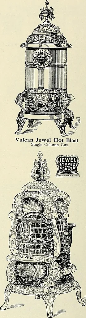An illustration from Jewel stoves, ranges, and furnaces, 1911, leaf 233