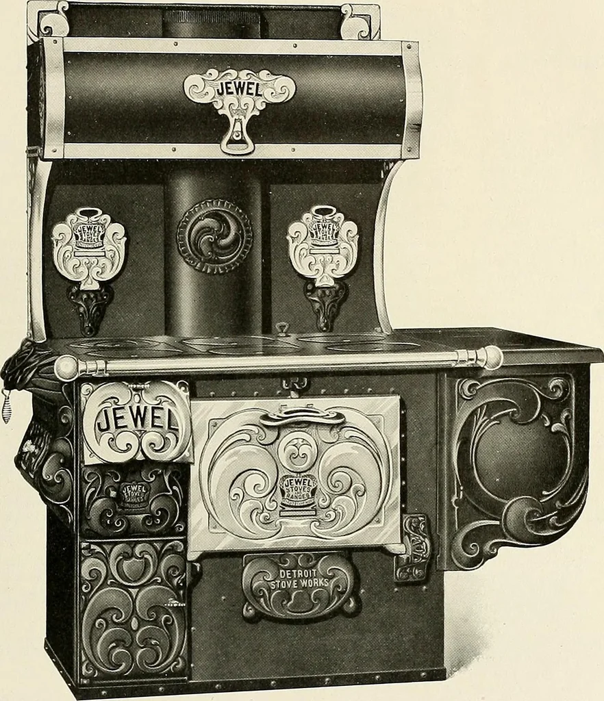An illustration from Jewel stoves, ranges, and furnaces, 1911, leaf 24