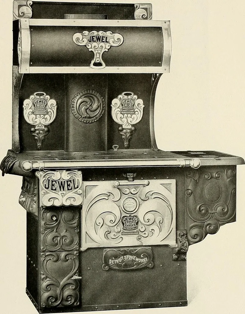 An illustration from Jewel stoves, ranges, and furnaces, 1911, leaf 38