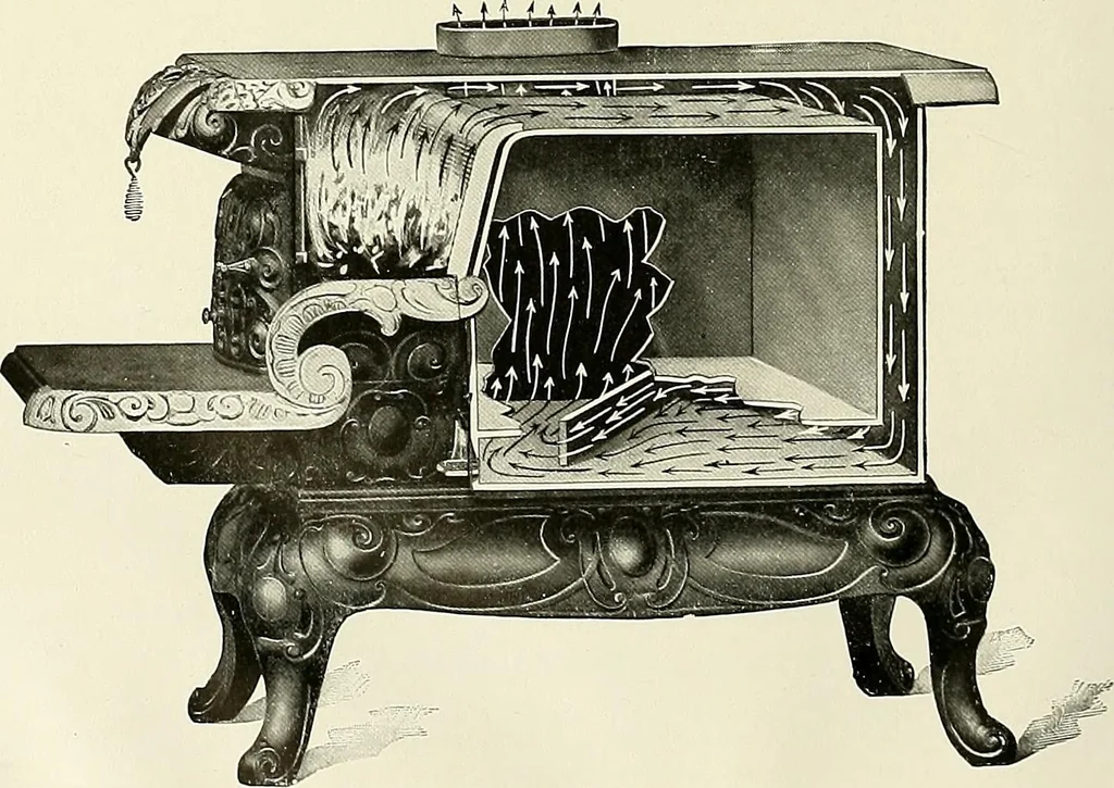 An illustration from Jewel stoves, ranges, and furnaces, 1911, leaf 45