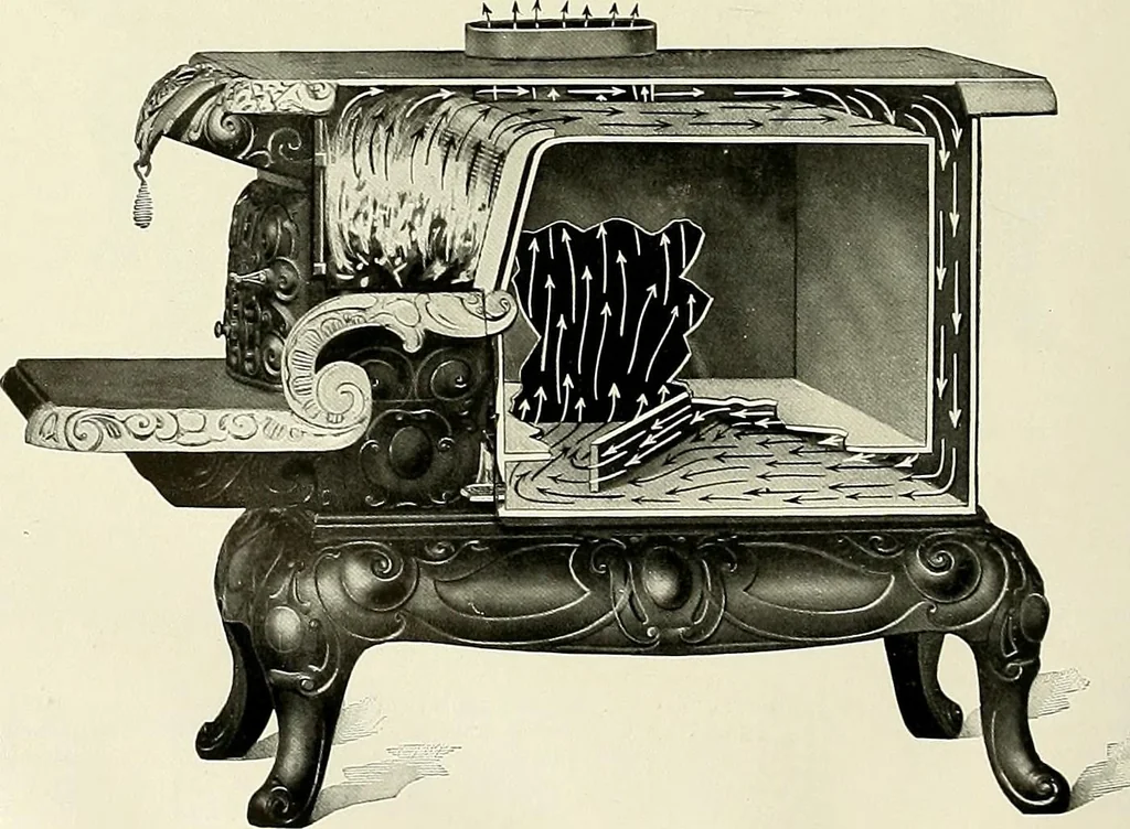 An illustration from Jewel stoves, ranges, and furnaces, 1911, leaf 57