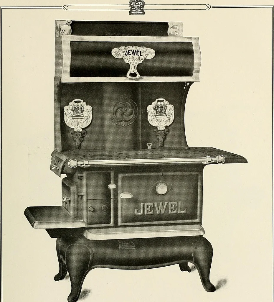 An illustration from Jewel stoves, ranges, and furnaces, 1911, leaf 76
