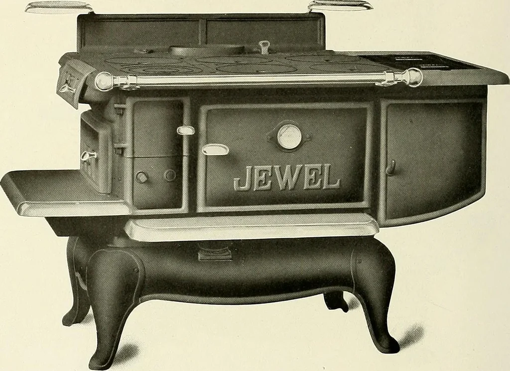 An illustration from Jewel stoves, ranges, and furnaces, 1911, leaf 77