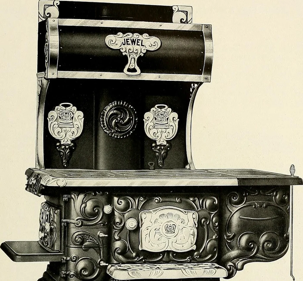 An illustration from Jewel stoves, ranges, and furnaces, 1911, leaf 84