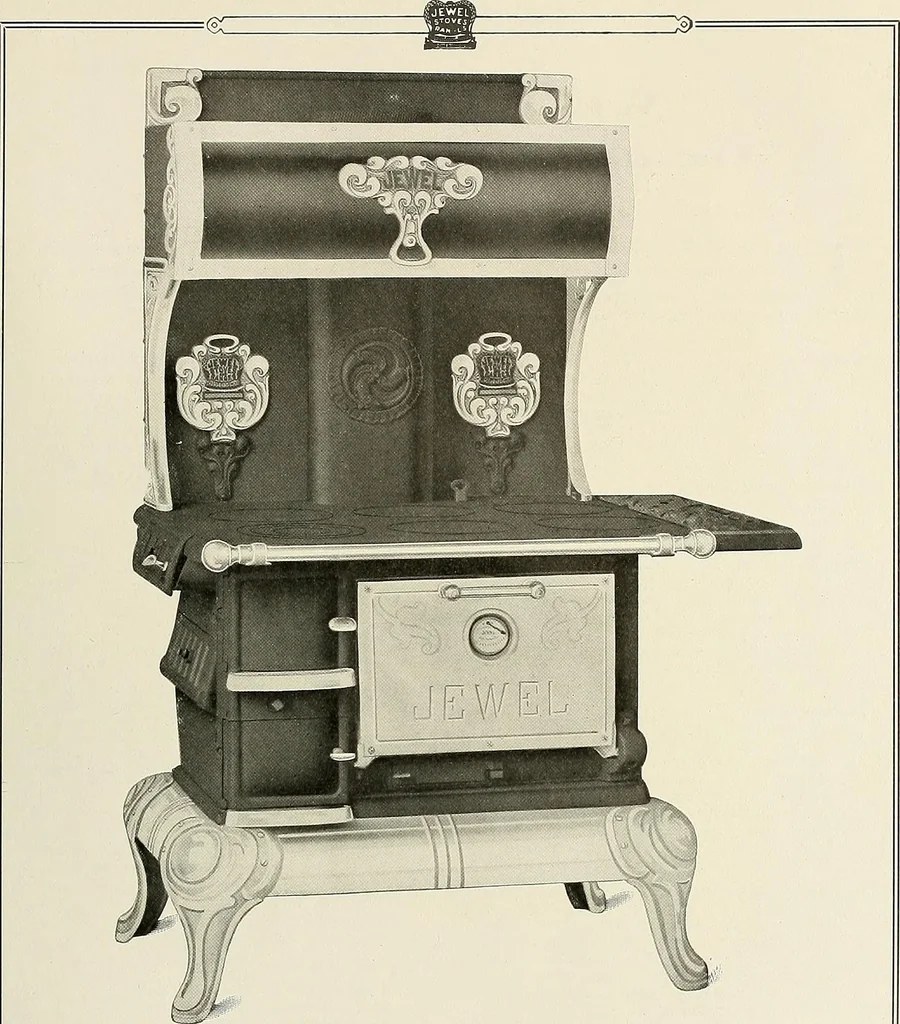 An illustration from Jewel stoves, ranges, and furnaces, 1911, leaf 90