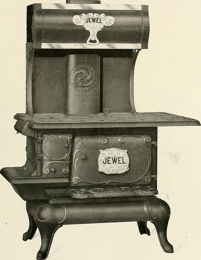 An illustration from Jewel stoves, ranges, and furnaces, 1911, leaf 98