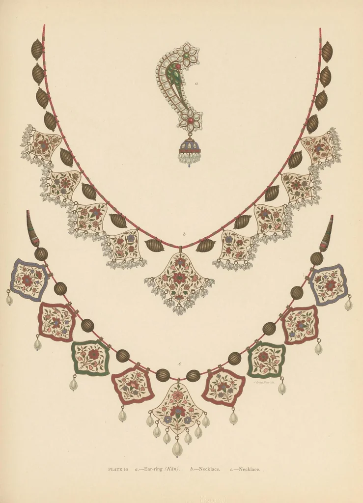 An illustration from Jeypore enamels, 1886, leaf 49