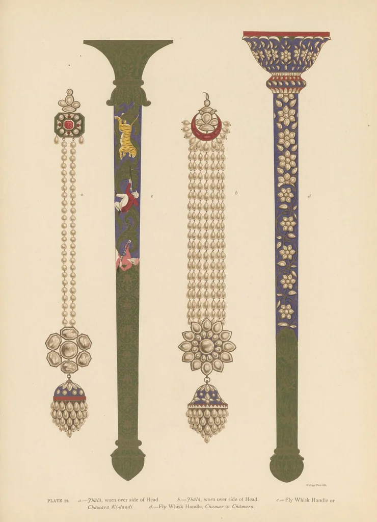 An illustration from Jeypore enamels, 1886, leaf 67