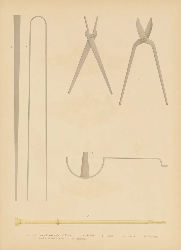 An illustration from Jeypore enamels, 1886, leaf 75