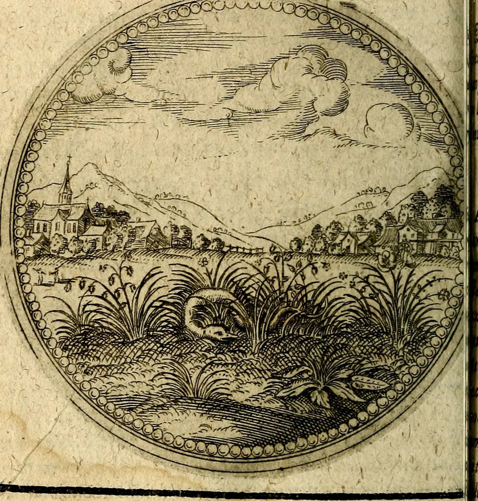 An illustration from Joachimi Camerarii Symbolorum et emblematum, centuriae quatuor .., 1668, leaf 189