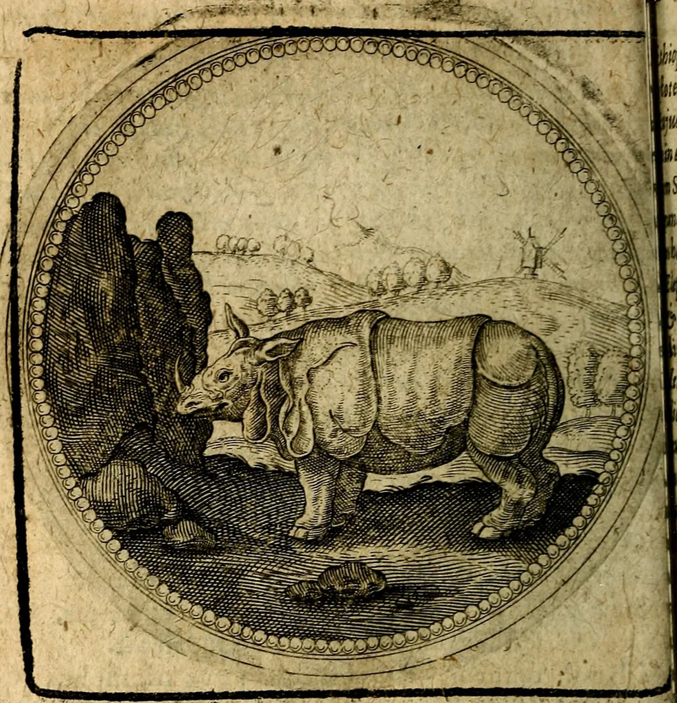 An illustration from Joachimi Camerarii Symbolorum et emblematum, centuriae quatuor .., 1668, leaf 219