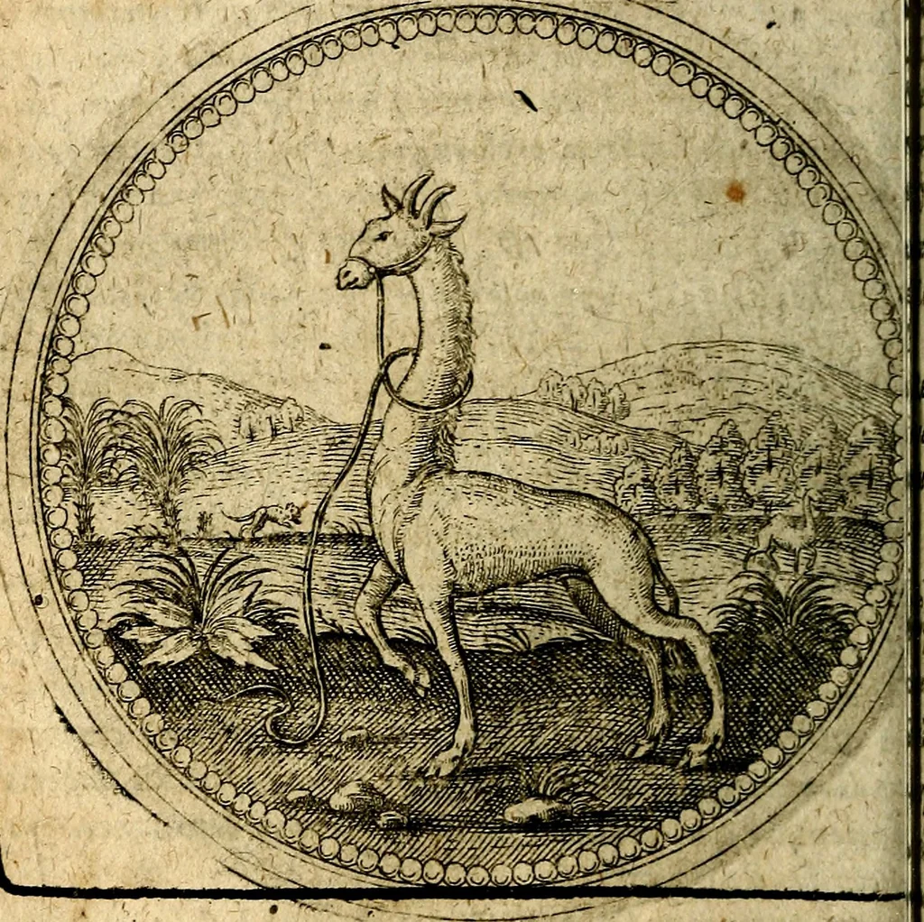 An illustration from Joachimi Camerarii Symbolorum et emblematum, centuriae quatuor .., 1668, leaf 247