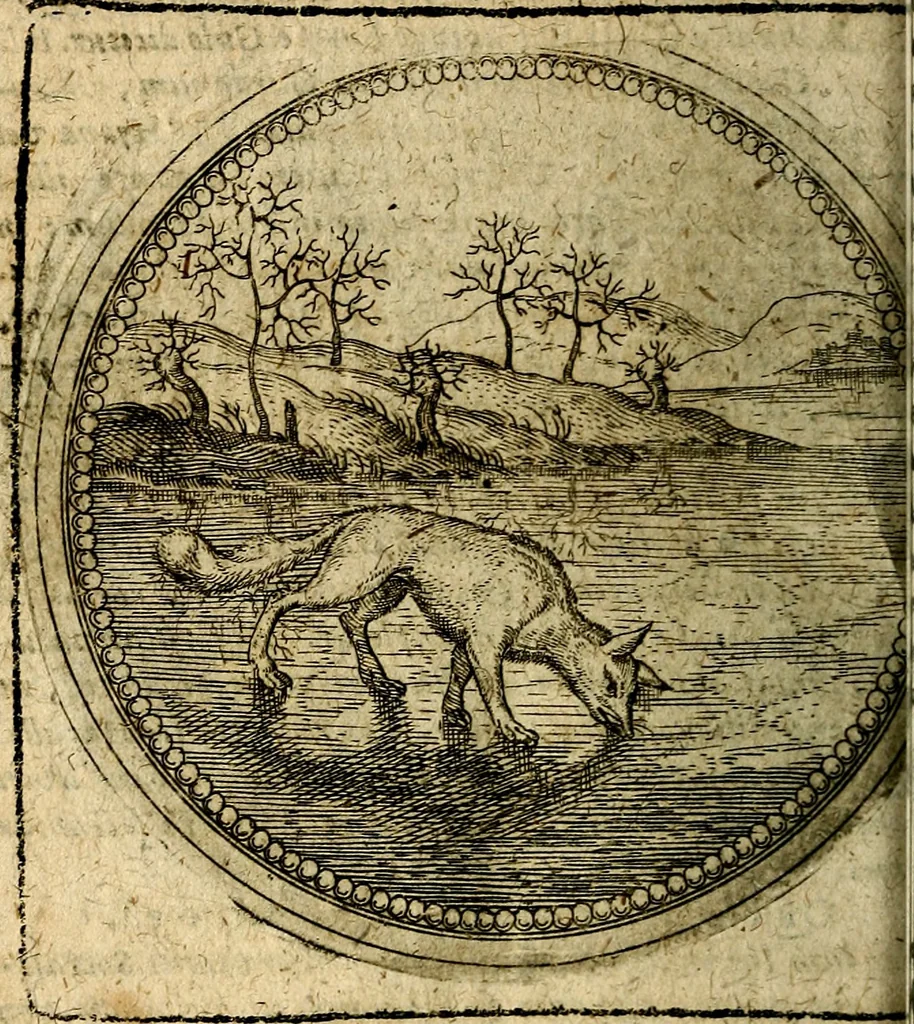 An illustration from Joachimi Camerarii Symbolorum et emblematum, centuriae quatuor .., 1668, leaf 321