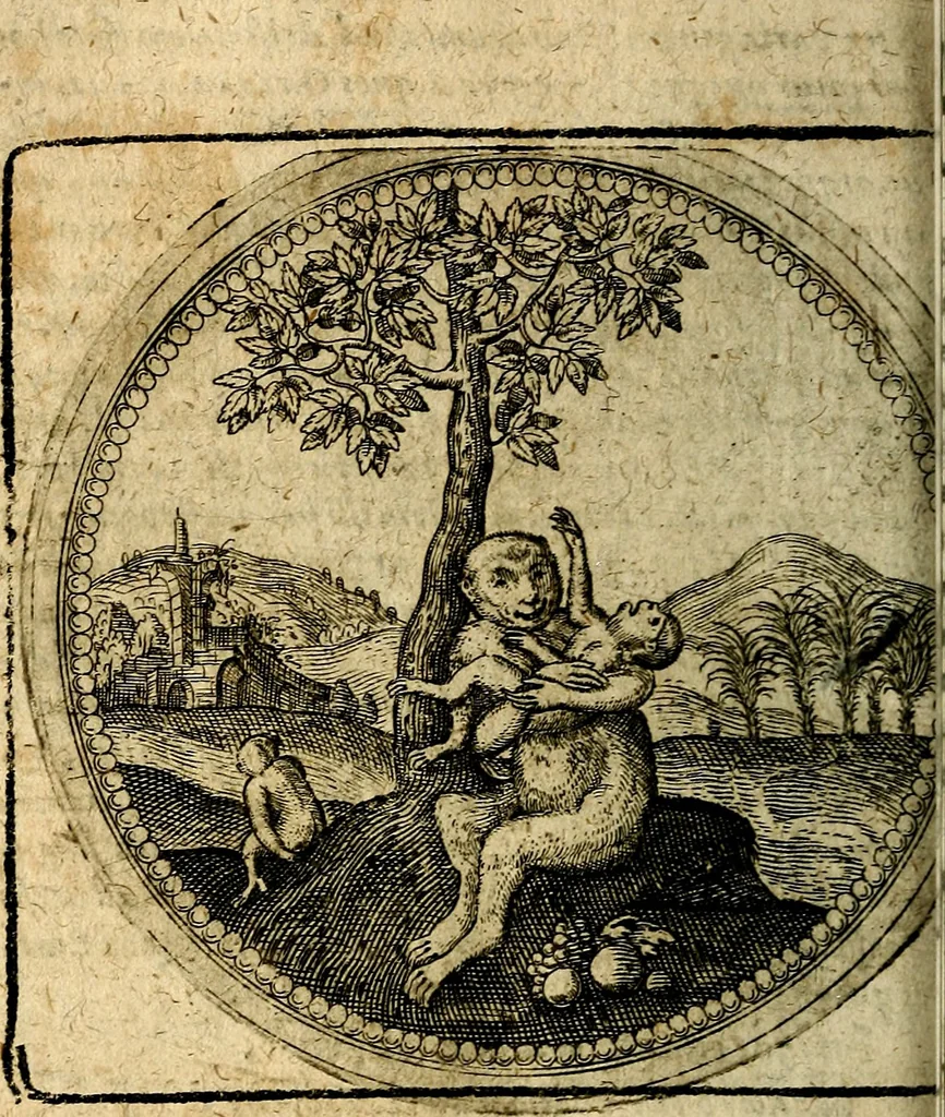 An illustration from Joachimi Camerarii Symbolorum et emblematum, centuriae quatuor .., 1668, leaf 365
