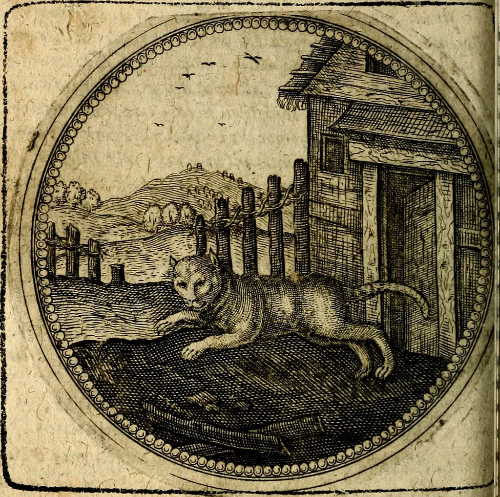 An illustration from Joachimi Camerarii Symbolorum et emblematum, centuriae quatuor .., 1668, leaf 367