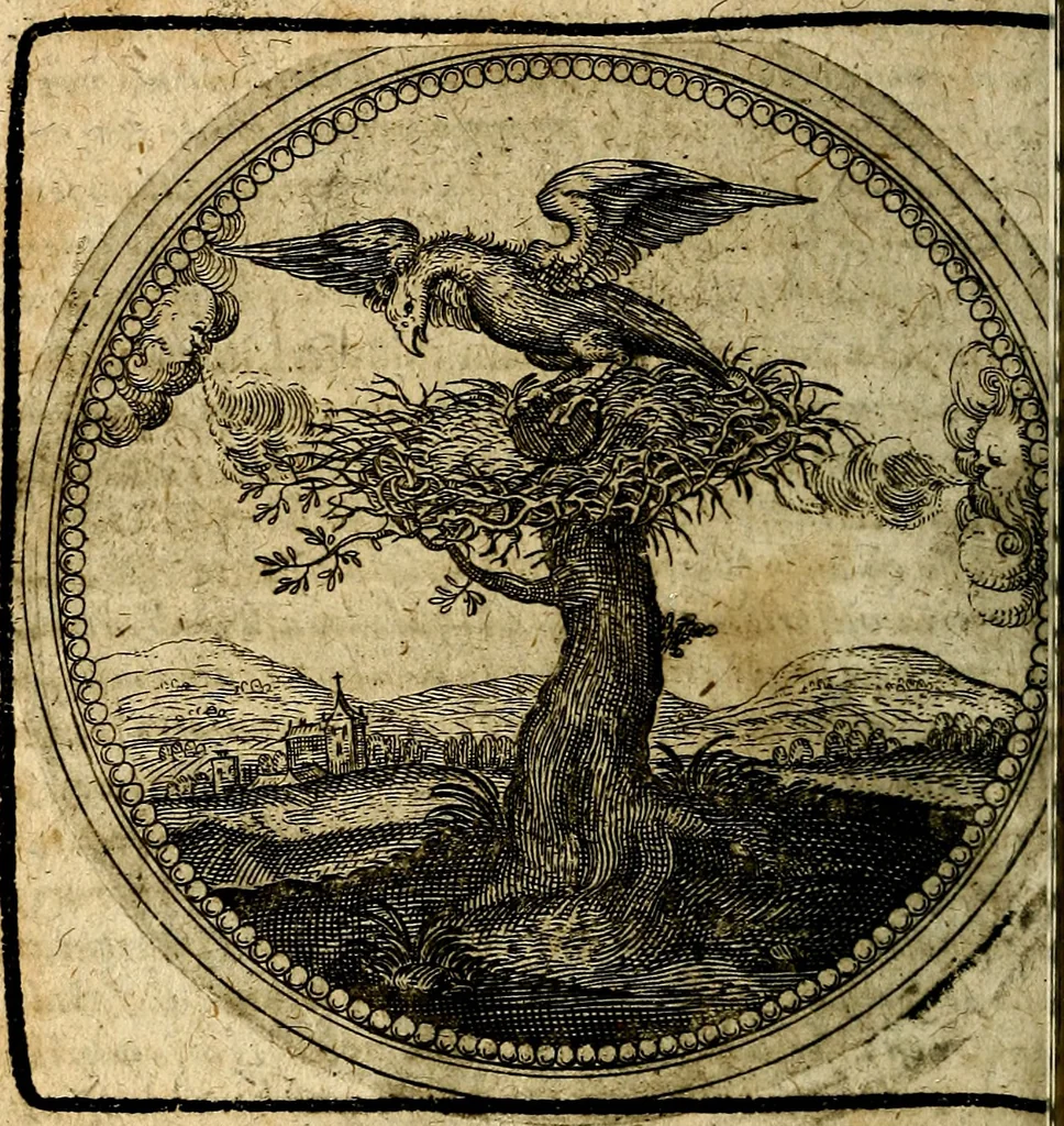 An illustration from Joachimi Camerarii Symbolorum et emblematum, centuriae quatuor .., 1668, leaf 431