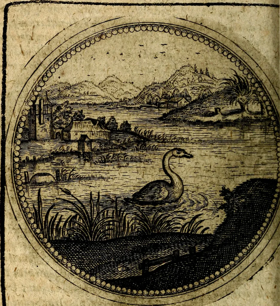 An illustration from Joachimi Camerarii Symbolorum et emblematum, centuriae quatuor .., 1668, leaf 461