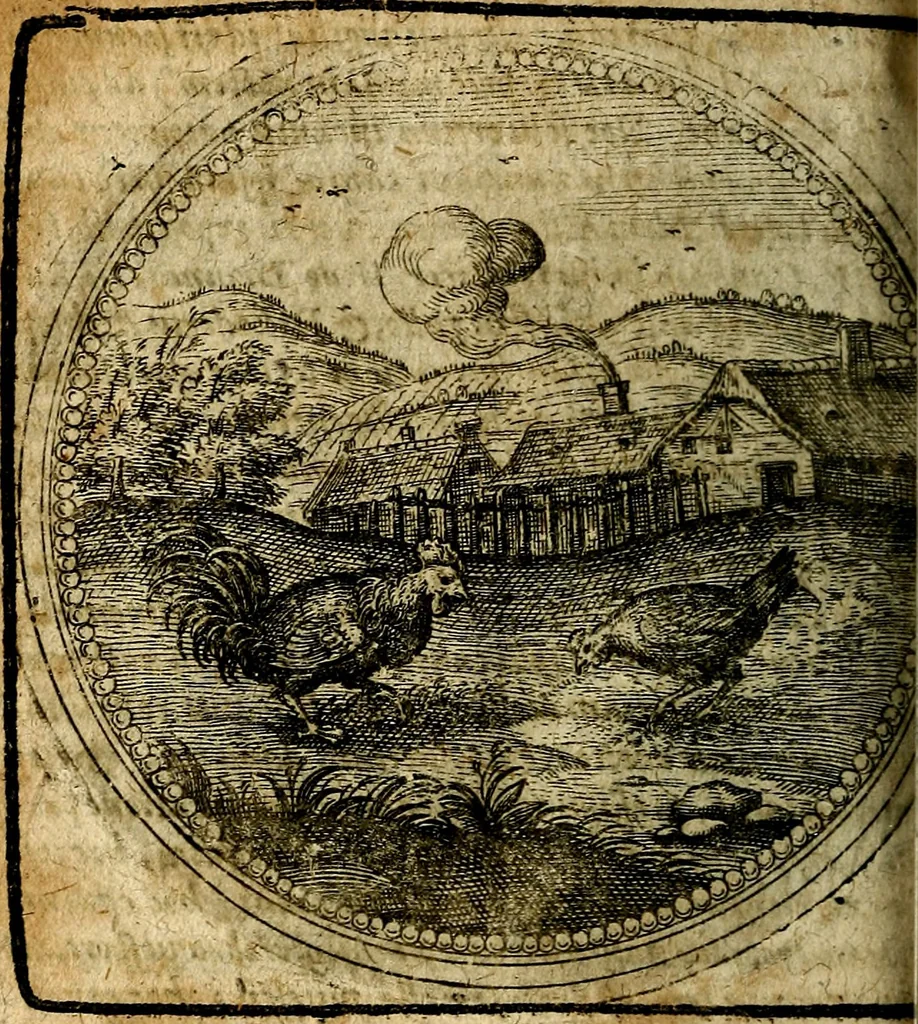 An illustration from Joachimi Camerarii Symbolorum et emblematum, centuriae quatuor .., 1668, leaf 519