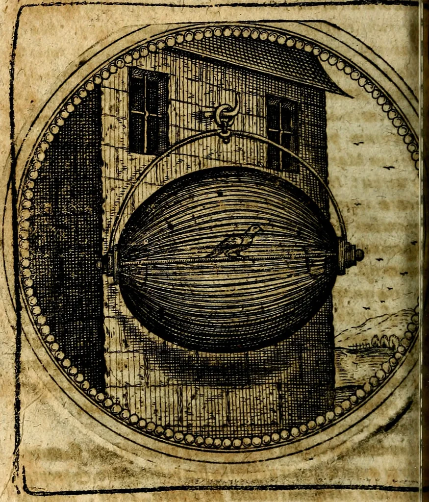 An illustration from Joachimi Camerarii Symbolorum et emblematum, centuriae quatuor .., 1668, leaf 593