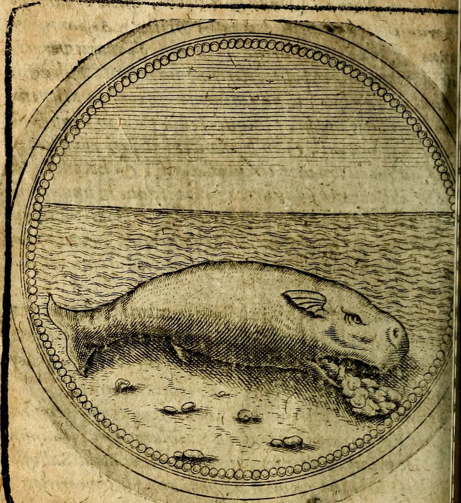 An illustration from Joachimi Camerarii Symbolorum et emblematum, centuriae quatuor .., 1668, leaf 633