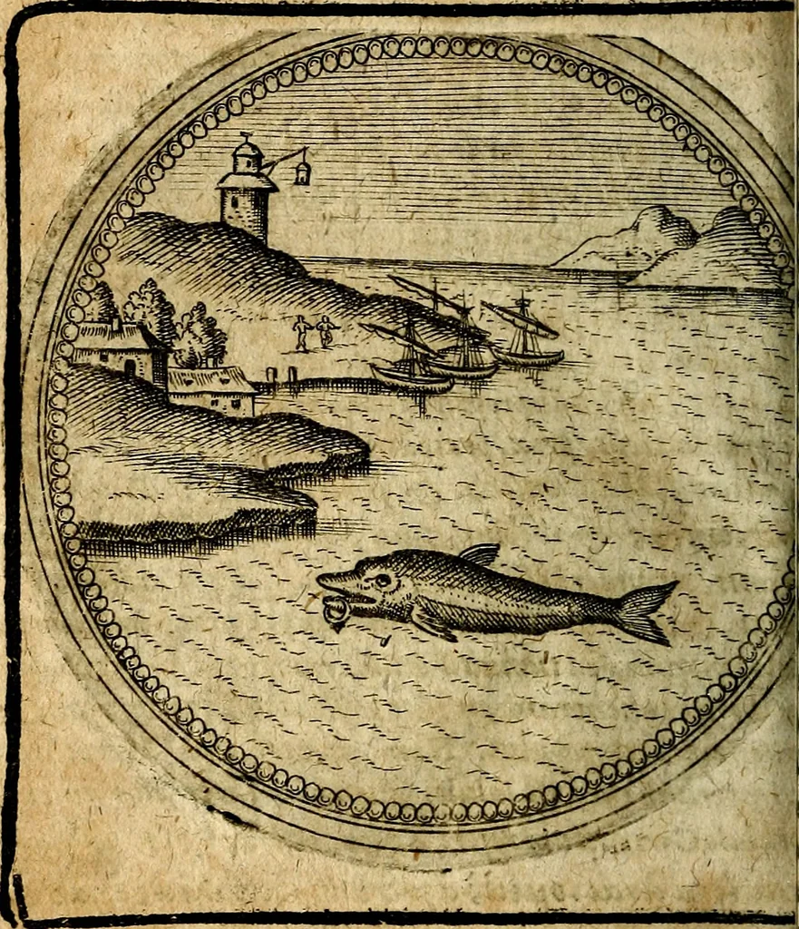 An illustration from Joachimi Camerarii Symbolorum et emblematum, centuriae quatuor .., 1668, leaf 643