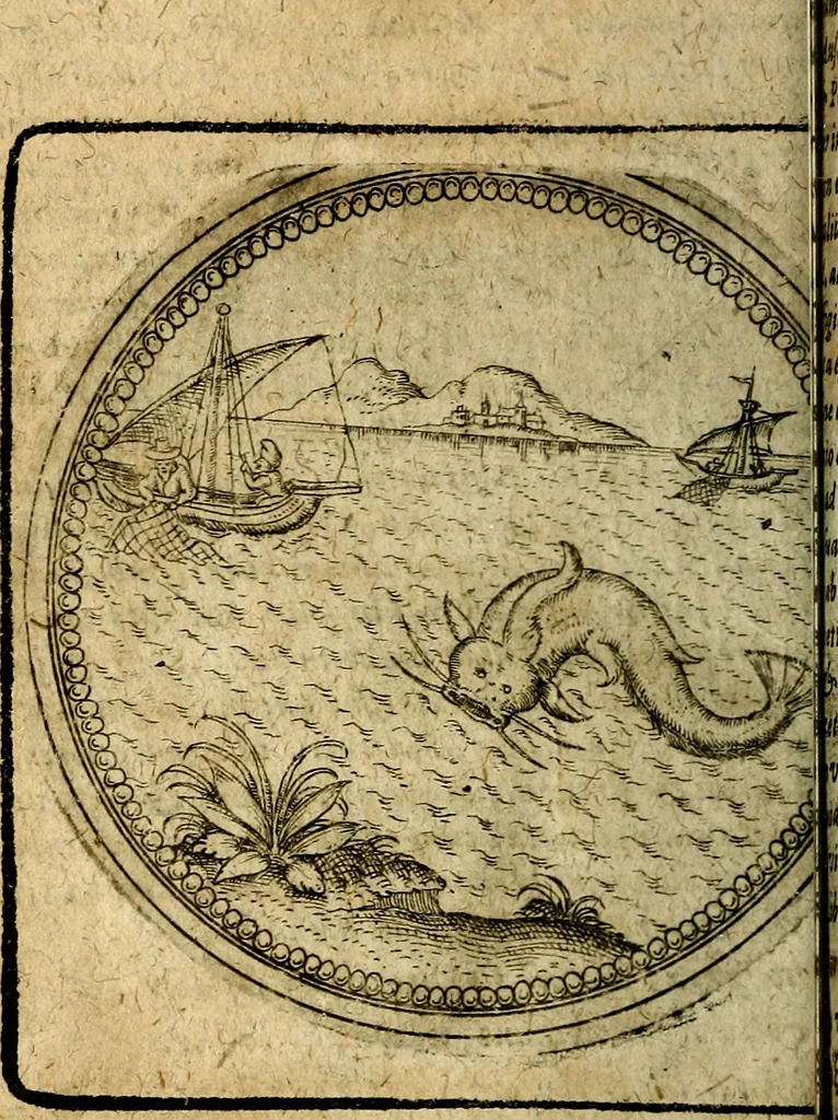 An illustration from Joachimi Camerarii Symbolorum et emblematum, centuriae quatuor .., 1668, leaf 655