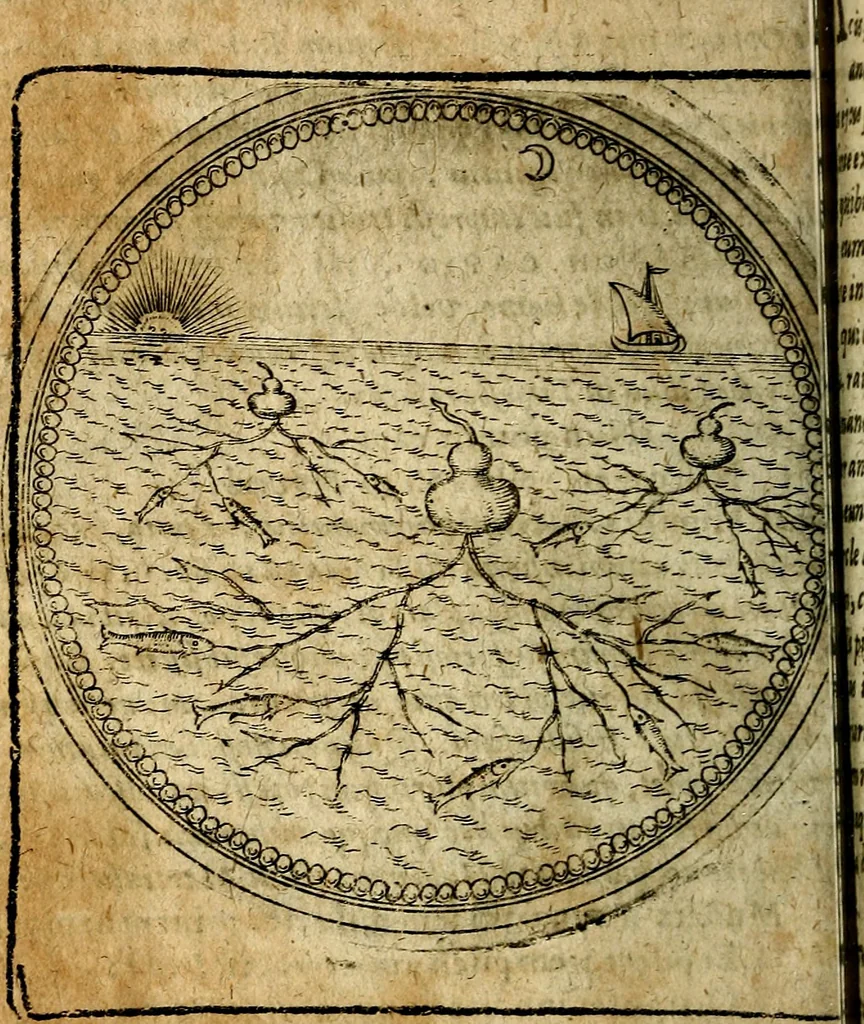 An illustration from Joachimi Camerarii Symbolorum et emblematum, centuriae quatuor .., 1668, leaf 683