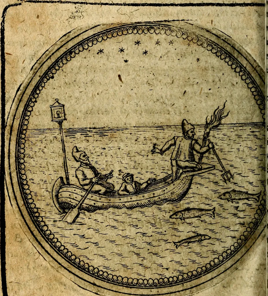 An illustration from Joachimi Camerarii Symbolorum et emblematum, centuriae quatuor .., 1668, leaf 685