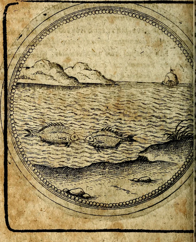 An illustration from Joachimi Camerarii Symbolorum et emblematum, centuriae quatuor .., 1668, leaf 689