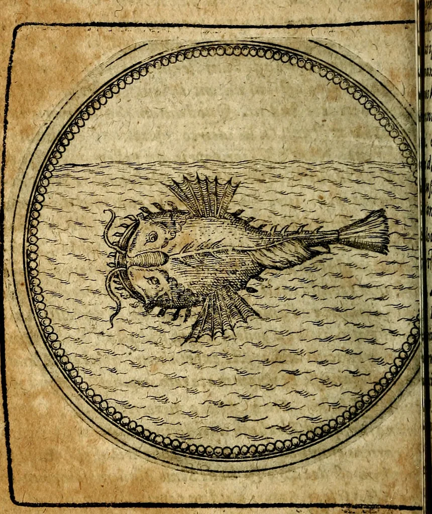 An illustration from Joachimi Camerarii Symbolorum et emblematum, centuriae quatuor .., 1668, leaf 699