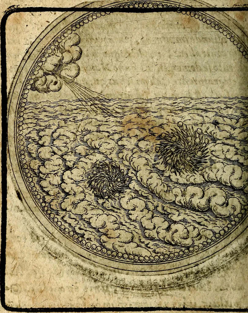 An illustration from Joachimi Camerarii Symbolorum et emblematum, centuriae quatuor .., 1668, leaf 723
