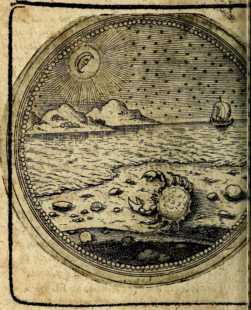 An illustration from Joachimi Camerarii Symbolorum et emblematum, centuriae quatuor .., 1668, leaf 725