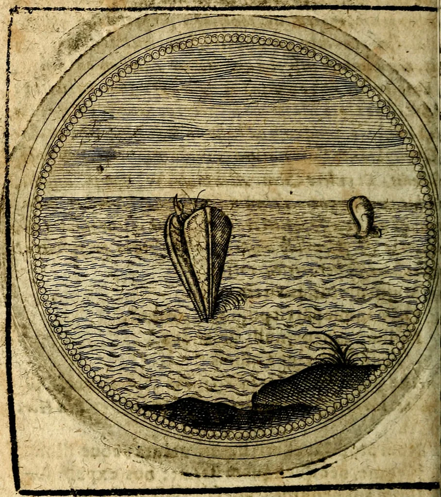 An illustration from Joachimi Camerarii Symbolorum et emblematum, centuriae quatuor .., 1668, leaf 737