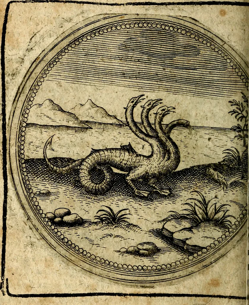 An illustration from Joachimi Camerarii Symbolorum et emblematum, centuriae quatuor .., 1668, leaf 773