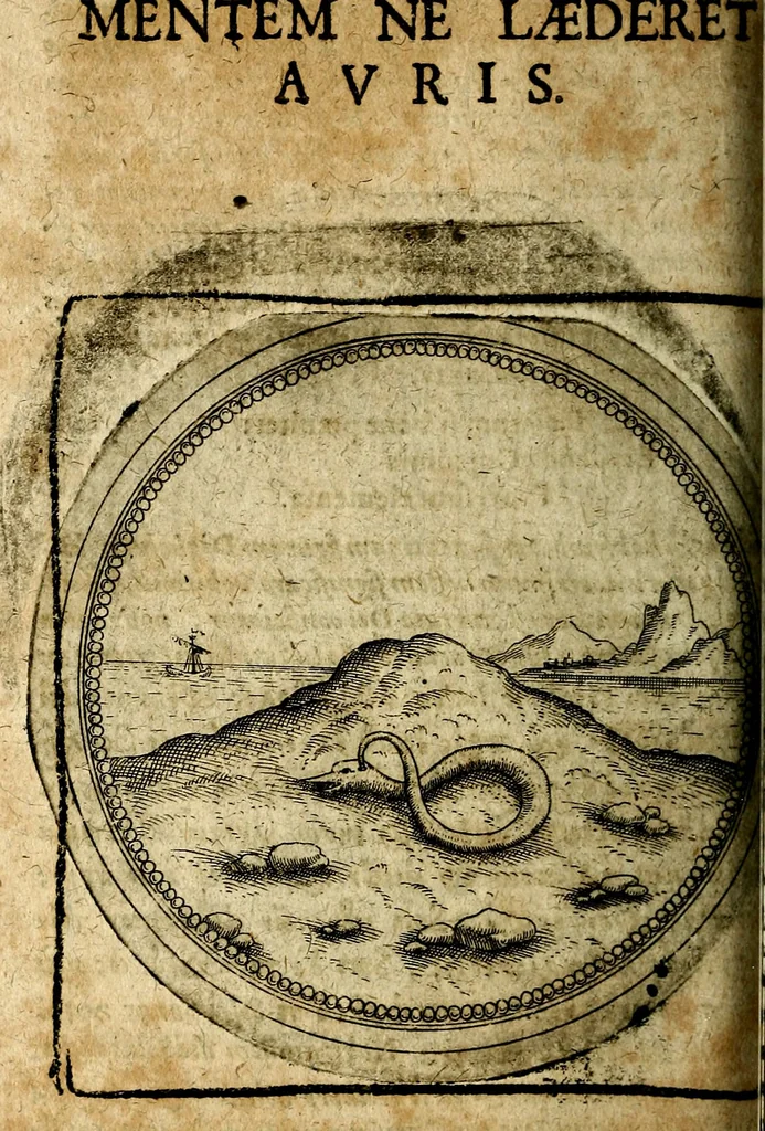 An illustration from Joachimi Camerarii Symbolorum et emblematum, centuriae quatuor .., 1668, leaf 793