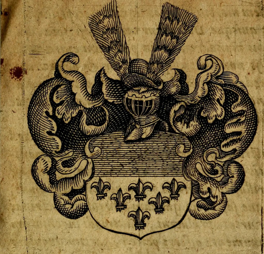 An illustration from Joachimi Camerarii Symbolorum et emblematum, centuriae quatuor .., 1668, leaf 8