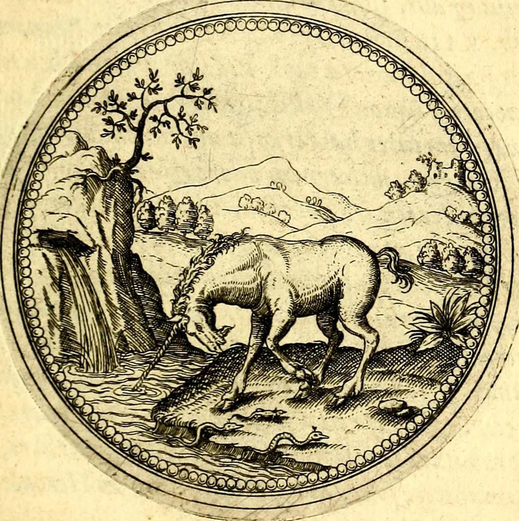 An illustration from Joachimi Camerarii Symbolorvm et emblematvm centvriæ tres. I. Ex herbis & stirpibus. II. Ex animalibus quadrupedibus. III. Ex volatilibus & insectis. Accessit noviter centvria IV. Ex aquatilibus & reptilibus. Cvm figvris æneis, 1605, leaf 232
