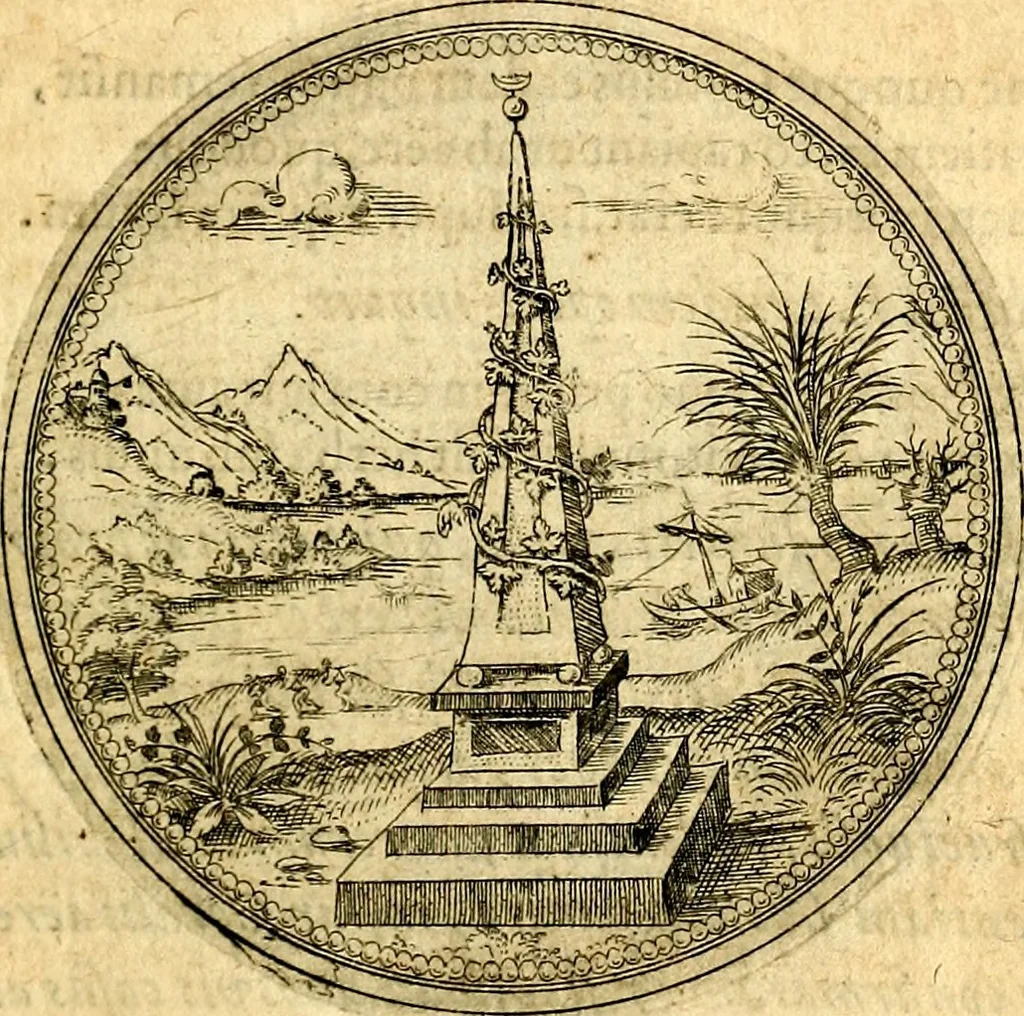 An illustration from Joachimi Camerarii Symbolorvm et emblematvm centvriæ tres. I. Ex herbis & stirpibus. II. Ex animalibus quadrupedibus. III. Ex volatilibus & insectis. Accessit noviter centvria IV. Ex aquatilibus & reptilibus. Cvm figvris æneis, 1605, leaf 138