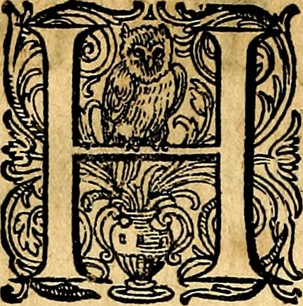 An illustration from Joachimi Camerarii Symbolorvm et emblematvm centvriæ tres. I. Ex herbis & stirpibus. II. Ex animalibus quadrupedibus. III. Ex volatilibus & insectis. Accessit noviter centvria IV. Ex aquatilibus & reptilibus. Cvm figvris æneis, 1605, leaf 179
