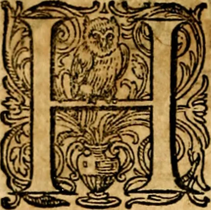 An illustration from Joachimi Camerarii Symbolorvm et emblematvm centvriæ tres. I. Ex herbis & stirpibus. II. Ex animalibus quadrupedibus. III. Ex volatilibus & insectis. Accessit noviter centvria IV. Ex aquatilibus & reptilibus. Cvm figvris æneis, 1605, leaf 35