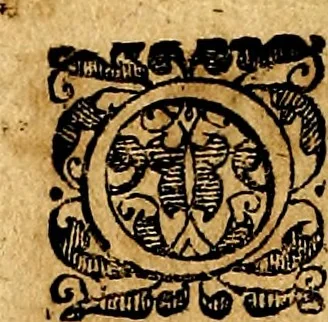 An illustration from Joachimi Camerarii Symbolorvm et emblematvm centvriæ tres. I. Ex herbis & stirpibus. II. Ex animalibus quadrupedibus. III. Ex volatilibus & insectis. Accessit noviter centvria IV. Ex aquatilibus & reptilibus. Cvm figvris æneis, 1605, leaf 577