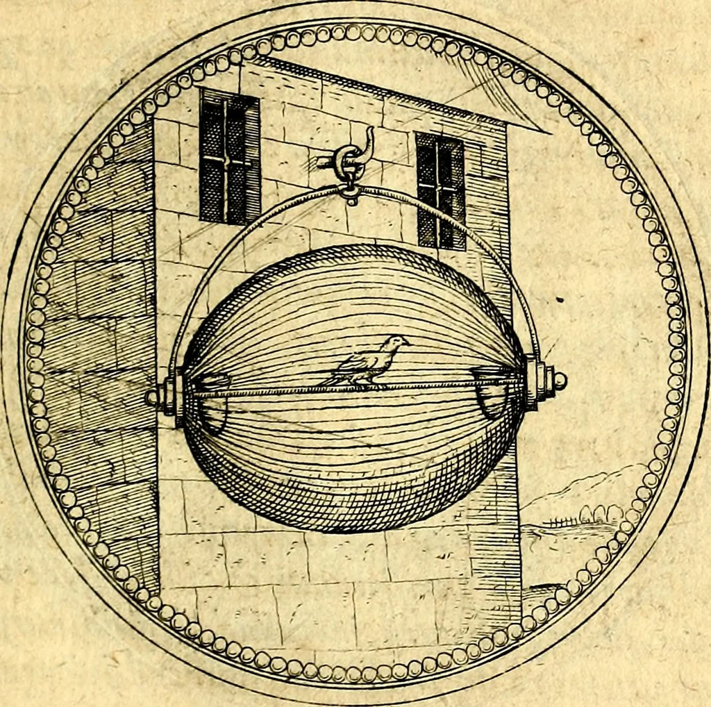 An illustration from Joachimi Camerarii Symbolorvm et emblematvm centvriæ tres. I. Ex herbis & stirpibus. II. Ex animalibus quadrupedibus. III. Ex volatilibus & insectis. Accessit noviter centvria IV. Ex aquatilibus & reptilibus. Cvm figvris æneis, 1605, leaf 592